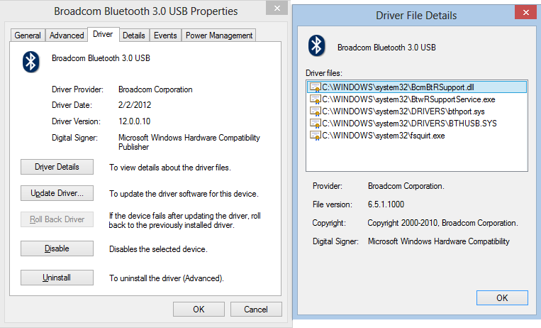 widcomm bluetooth software windows 10